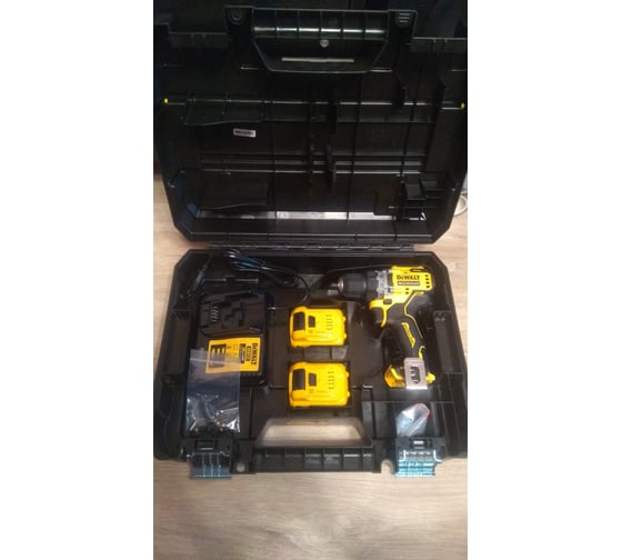 Компактная дрель-шуруповерт DEWALT 12 В XR DCD701D2-QW 91