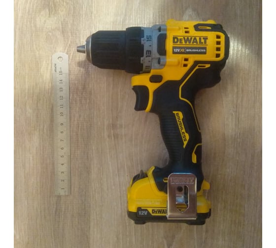 Компактная дрель-шуруповерт DEWALT 12 В XR DCD701D2-QW 94