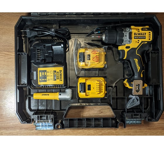Компактная дрель-шуруповерт DEWALT 12 В XR DCD701D2-QW 87