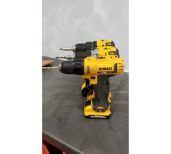 Компактная дрель-шуруповерт DEWALT 12 В XR DCD701D2-QW 99