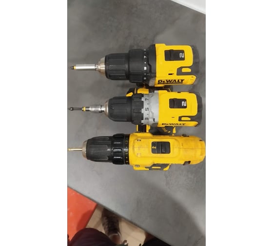 Компактная дрель-шуруповерт DEWALT 12 В XR DCD701D2-QW 100