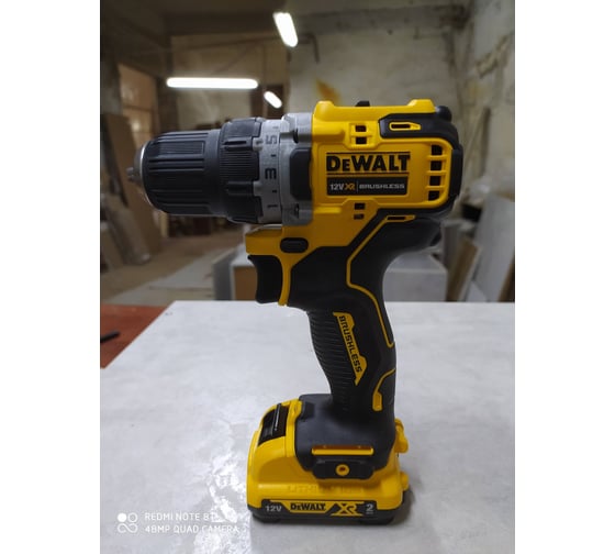 Компактная дрель-шуруповерт DEWALT 12 В XR DCD701D2-QW 84