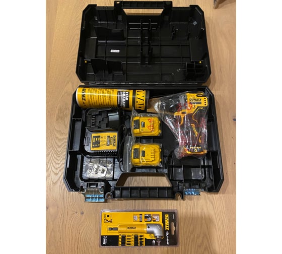 Компактная дрель-шуруповерт DEWALT 12 В XR DCD701D2-QW 79