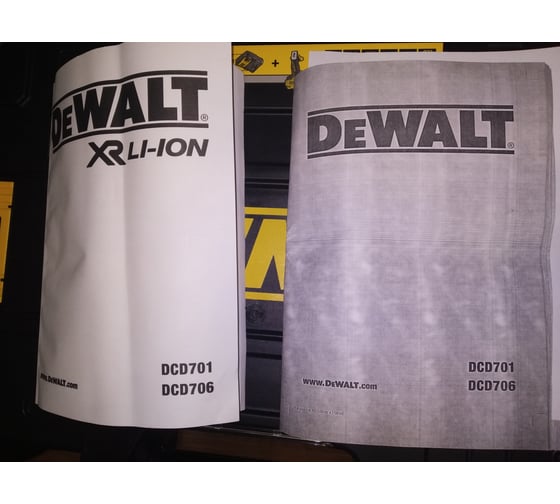 Компактная дрель-шуруповерт DEWALT 12 В XR DCD701D2-QW 78