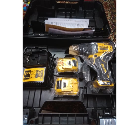 Компактная дрель-шуруповерт DEWALT 12 В XR DCD701D2-QW 60