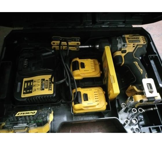 Компактная дрель-шуруповерт DEWALT 12 В XR DCD701D2-QW 58