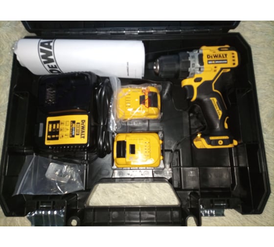 Компактная дрель-шуруповерт DEWALT 12 В XR DCD701D2-QW 56