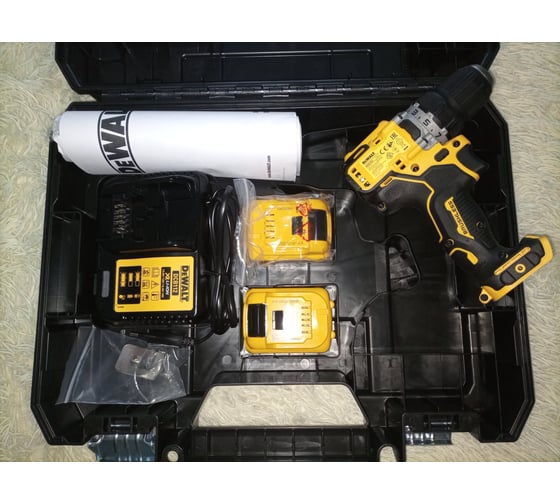 Компактная дрель-шуруповерт DEWALT 12 В XR DCD701D2-QW 58