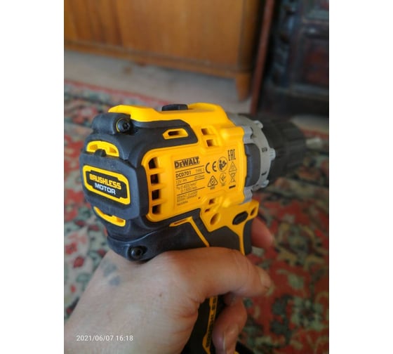 Компактная дрель-шуруповерт DEWALT 12 В XR DCD701D2-QW 16