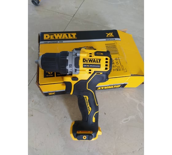Компактная дрель-шуруповерт DEWALT 12 В XR DCD701D2-QW 26