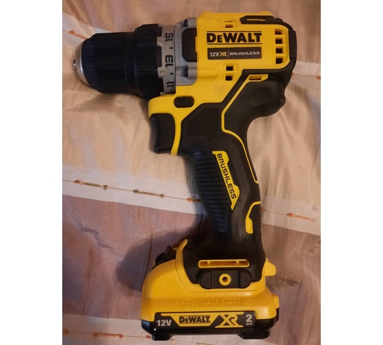 Компактная дрель-шуруповерт DEWALT 12 В XR DCD701D2-QW 15