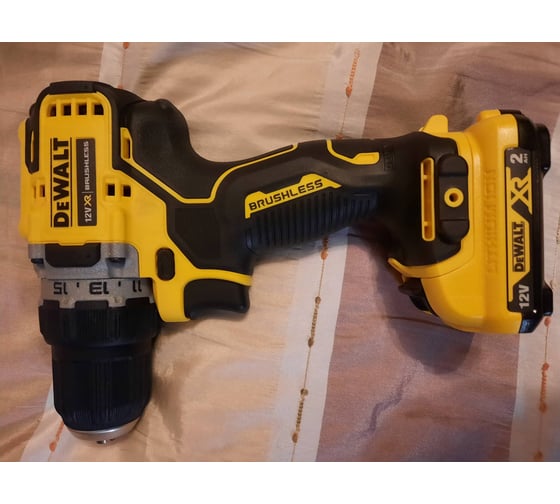 Компактная дрель-шуруповерт DEWALT 12 В XR DCD701D2-QW 13