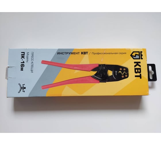 Пресс-клещи КВТ ПК-16м 78866 - выгодная цена, отзывы, характеристики ...