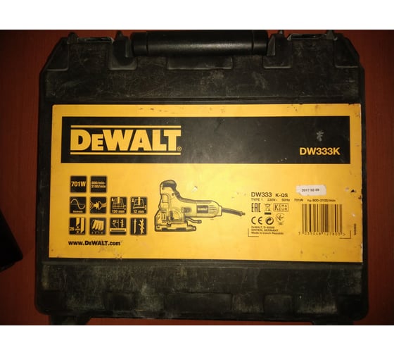 Лобзик DEWALT DW 333 K 27
