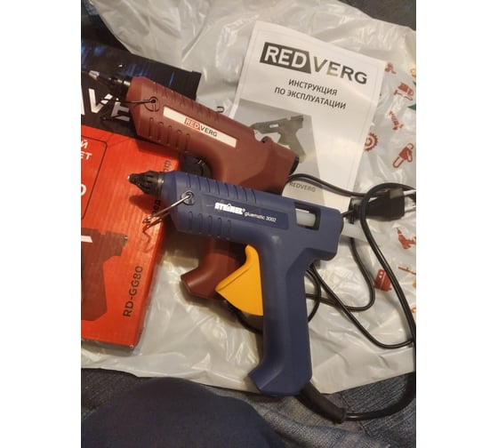 Клеевой пистолет REDVERG RD-GG80 6621691 6