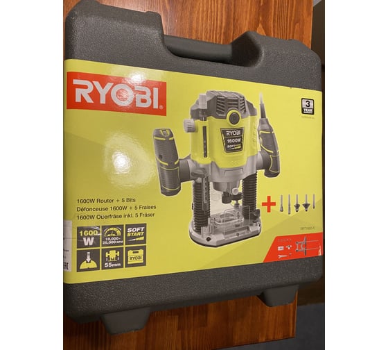 Фрезер Ryobi RRT1600-K 5133004796 - выгодная цена, отзывы ...