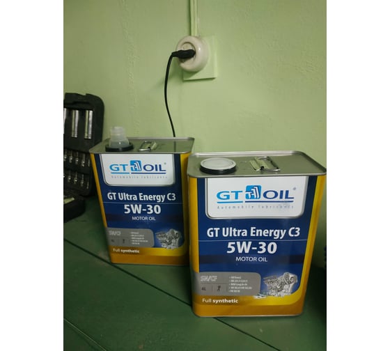 Масло Ultra Energy C3, SAE 5W-30, API SM,SN/CF, 4л GT OIL 8809059407936 ...
