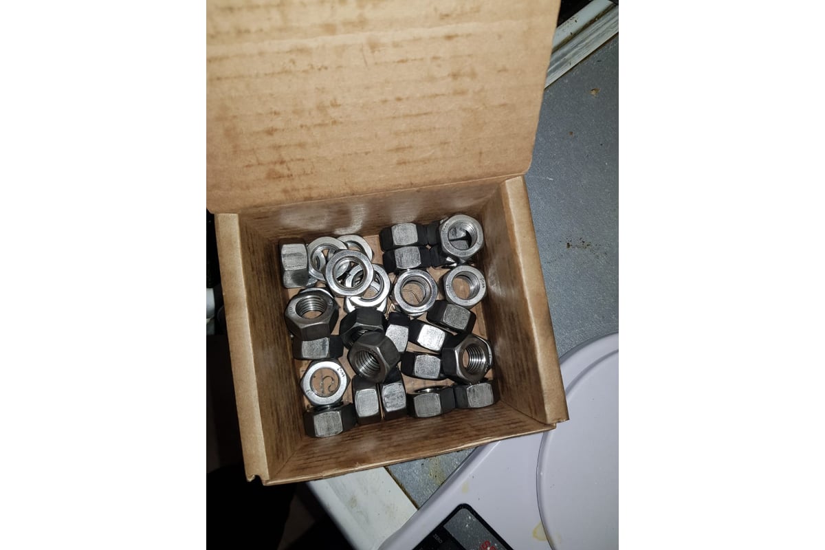 Гайка Стройметиз М16 ГОСТ 5915-70 1 кг 021600 - выгодная цена, отзывы ...