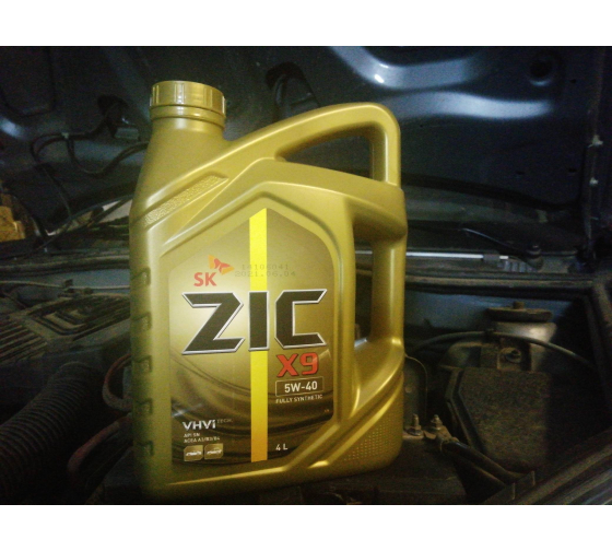 Моторное синтетическое масло ZIC X9 5w40 162000 - выгодная цена, отзывы .