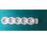 Колодка для удлинителя с заземлением IEK STANDARD К05 5 мест белая 695014 4