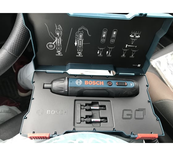 Аккумуляторная отвертка Bosch GO 2 06019H2100 - выгодная цена, отзывы ...