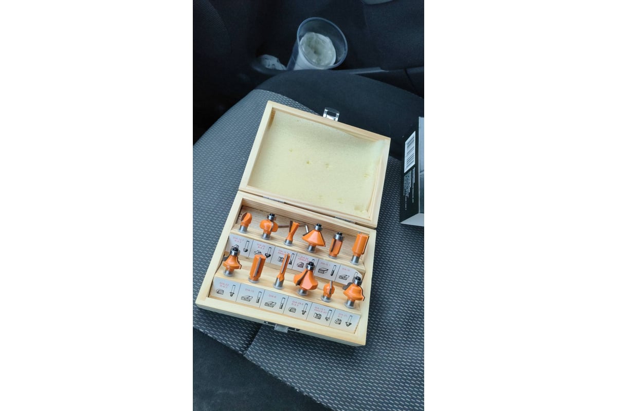 Набор фрез (12 шт; хвостовик 8 мм) Gigant G-0812 - выгодная цена ...