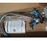 Смеситель для кухни Decoroom Blue двуручный, с высоким поворотным изливом DR46028-Blue 3