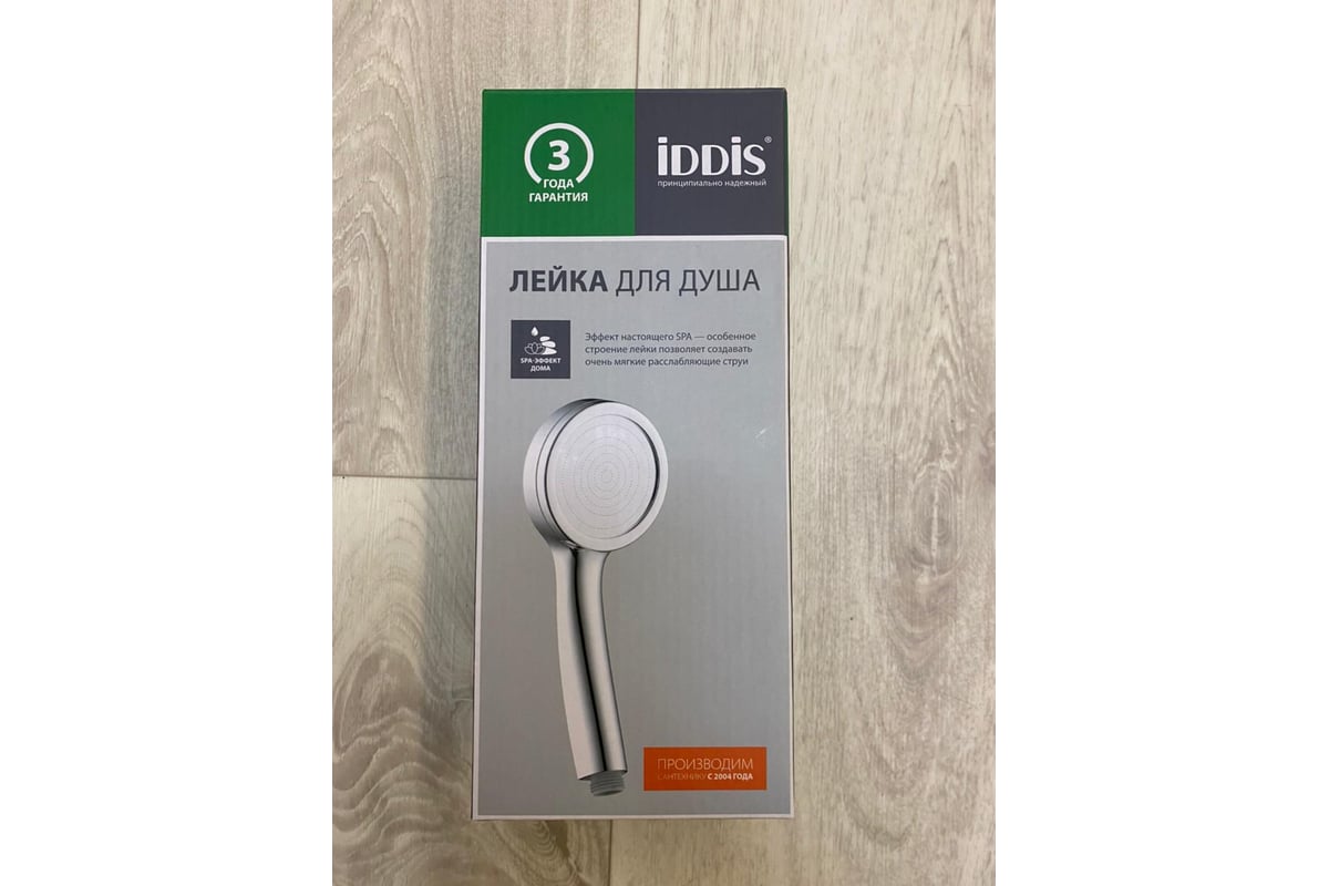 Лейка для душа IDDIS SpaHome SPA1F00i18 - выгодная цена, отзывы ...