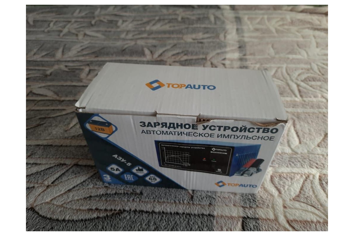 Автоматическое зарядное устройство 5А TOPAUTO ТОП АВТО НА5 - выгодная ...