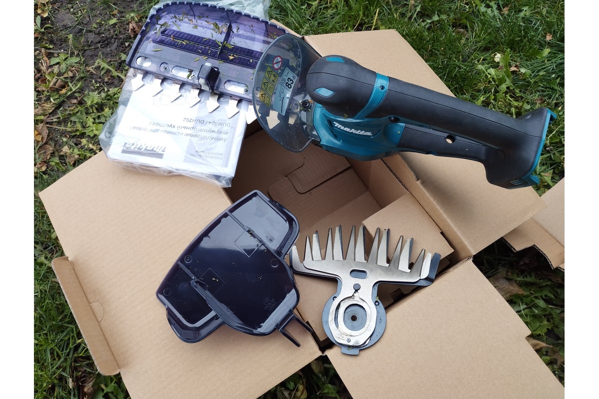 Аккумуляторные ножницы для травы и кустарников Makita LXT DUM604ZX ...
