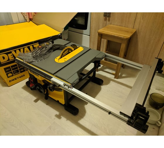 Настольная пила 1850 Вт, 5800 об/мин, диск 210x30 мм DEWALT DWE7485-QS 50