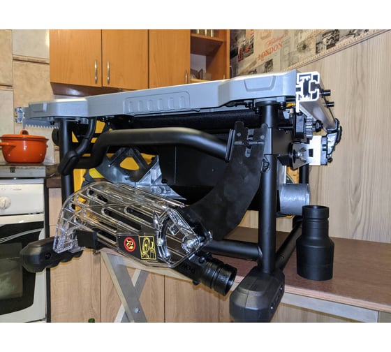 Настольная пила 1850 Вт, 5800 об/мин, диск 210x30 мм DEWALT DWE7485-QS 51