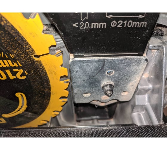 Настольная пила 1850 Вт, 5800 об/мин, диск 210x30 мм DEWALT DWE7485-QS 52