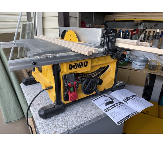 Настольная пила 1850 Вт, 5800 об/мин, диск 210x30 мм DEWALT DWE7485-QS 20