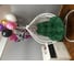 Подвесное кресло BiGarden TropicaWhiteG, зеленая подушка 4