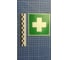 Знак безопасности Комус EC01 Аптечка 1й медицинской помощи пленка, ф/л, 100x100 550577 5