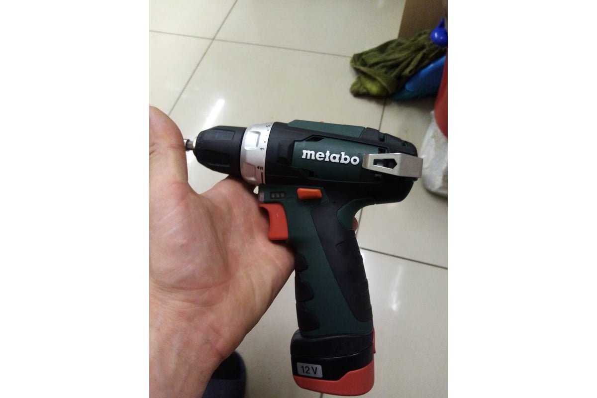 Аккумуляторная дрель-шуруповерт Metabo PowerMaxx BS 12 В, 2х2.0 ...