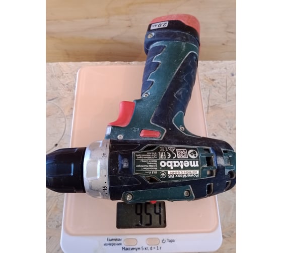 Аккумуляторный винтоверт Metabo PowerMaxx BS 12В 600984000 22