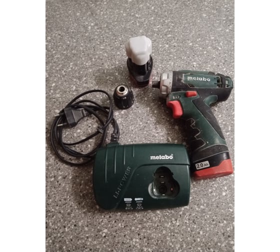 Аккумуляторный винтоверт Metabo PowerMaxx BS 12В 600984000 25