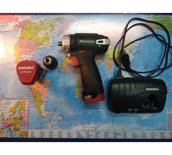 Аккумуляторный винтоверт Metabo PowerMaxx BS 12В 600984000 18