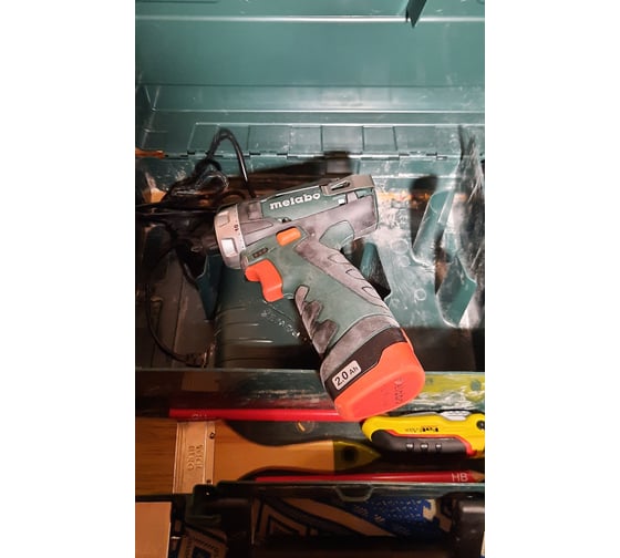 Аккумуляторный винтоверт Metabo PowerMaxx BS 12В 600984000 15