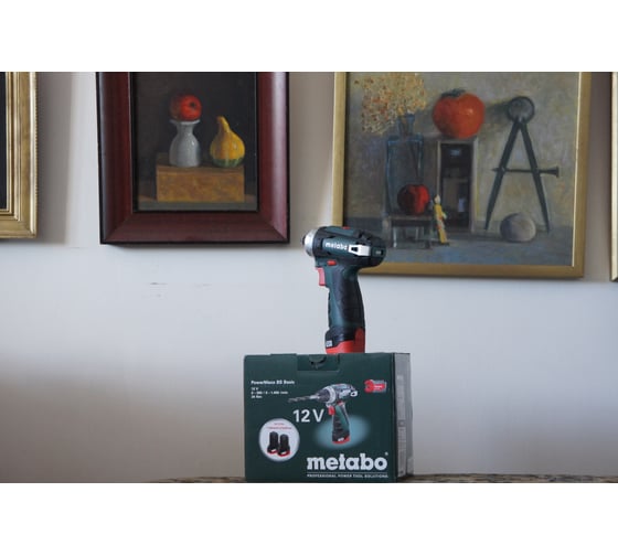 Аккумуляторный винтоверт Metabo PowerMaxx BS 12В 600984000 12