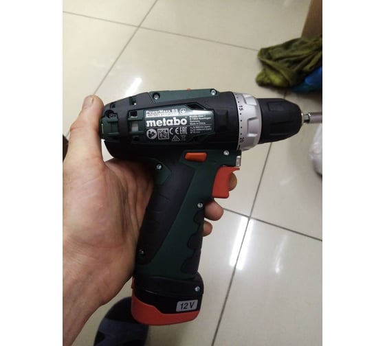 Аккумуляторный винтоверт Metabo PowerMaxx BS 12В 600984000 7