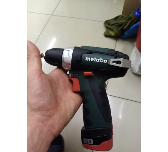 Аккумуляторный винтоверт Metabo PowerMaxx BS 12В 600984000 8