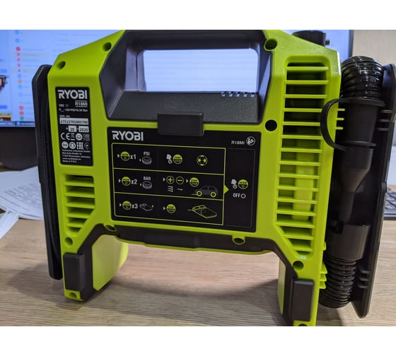 Компрессор Ryobi ONE+ R18MI-0 5133004714 - выгодная цена, отзывы ...