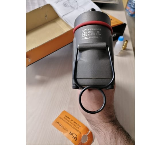 Компактный пневматический ударный гайковерт WIEDERKRAFT 1/2", 1200 Нм, 119 мм WDK-20420S 20
