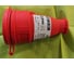 Переносная одноместная розетка STEKKER с/з с крышкой каучук 230В 16А IP44 красный RST16-21-44 39195 11