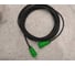 Кабельная вилка PCE 16A 220V 2P+E IP54 корпус зеленый, маркер черный 0511-us 7