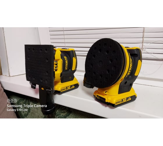 Dewalt 18 в xr вибрационная плоскошлифовальная машина dcw200n xj