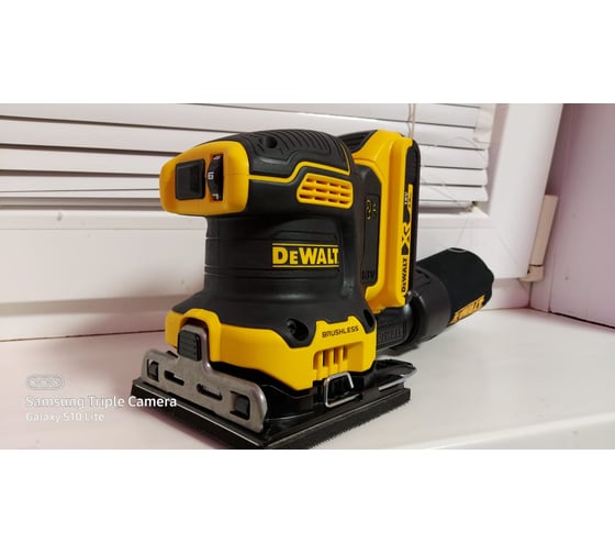 Dewalt 18 в xr вибрационная плоскошлифовальная машина dcw200n xj